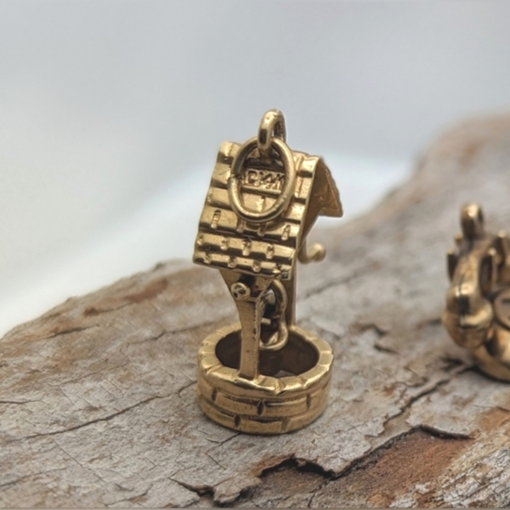 Sale! Set Of 3 Vintage 14K Yellow Gold Charms - Picture 2 of 9